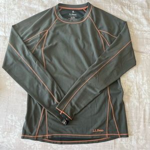 LL Bean mid weight base layers. Includes BOTH Long sleeve top and bottoms.